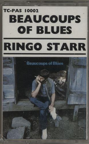 Ringo Starr Beaucoups Of Blues UK cassette album (758995)